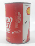 Vintage Shell X100 10W30 Multi Grade Motor Oil 1 Litre Cardboard Can FULL Still Sealed Never Opened