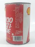 Vintage Shell X100 10W30 Multi Grade Motor Oil 1 Litre Cardboard Can FULL Still Sealed Never Opened