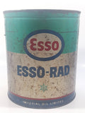 Rare Vintage 1950s Imperial Oil Limited Esso Teal Esso-Rad Radiator Coolant Anti-Freeze 8 1/8" Tall Metal Can