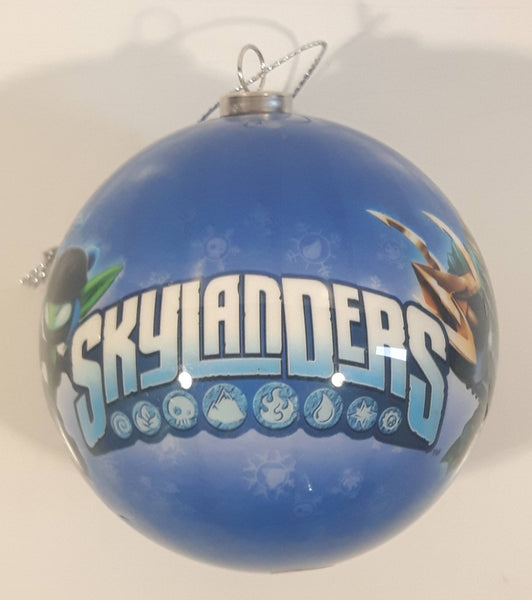 2014 Activision Skylanders Characters Blue Round Bulb Ball Christmas Tree Ornament