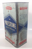 Vintage Prestone Brand Anti-Freeze One Imperial Gallon Metal Can - Canada