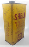 Vintage Shell Aeroshell Fluid 29 TGS - SM Hydraulic Fluid for Airplanes One Gallon Metal Can