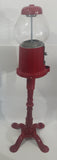 Vintage Continental Gum of Canada Inc. Gumball Candy Dispenser Machine Metal with Glass Globe On Metal Footed Stand 38" Tall