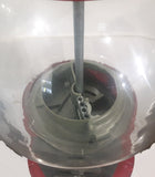 Vintage Continental Gum of Canada Inc. Gumball Candy Dispenser Machine Metal with Glass Globe On Metal Footed Stand 38" Tall