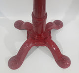 Vintage Continental Gum of Canada Inc. Gumball Candy Dispenser Machine Metal with Glass Globe On Metal Footed Stand 38" Tall