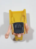 Kinder Surprise 01 n. 65 Yellow Man in Truck Plastic Miniature Toy Car Vehicle