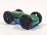Kinder Surprise SE229 Sprinty Cars Blue Green Double Sided Plastic Miniature Toy Flip Car Vehicle