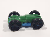 Kinder Surprise SE229 Sprinty Cars Blue Green Double Sided Plastic Miniature Toy Flip Car Vehicle
