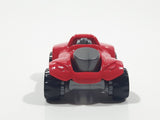 Kinder Surprise FF044 Red and Grey Plastic Miniature Toy Car Vehicle