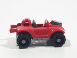 Kinder Surprise FF044 Red and Grey Plastic Miniature Toy Car Vehicle