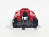Kinder Surprise FF044 Red and Grey Plastic Miniature Toy Car Vehicle