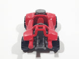 Kinder Surprise FF044 Red and Grey Plastic Miniature Toy Car Vehicle