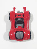 Kinder Surprise FF044 Red and Grey Plastic Miniature Toy Car Vehicle