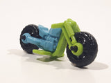 Kinder Surprise SE051 Blue and Green Plastic Miniature Toy Motor Cycle Vehicle