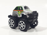 Unknown Brand Silver #5 Pull Back Plastic Toy Car Vehicle