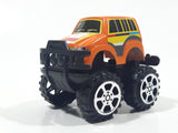 Unknown Brand Orange Pull Back Plastic Toy Car Vehicle