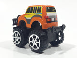 Unknown Brand Orange Pull Back Plastic Toy Car Vehicle