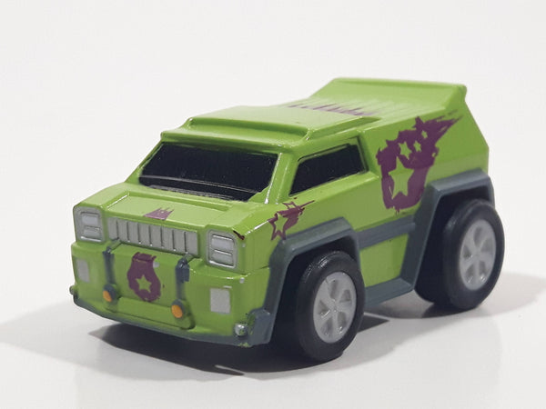 2017 Psyonix Zag Toys Green Pull Back Plastic Die Cast Toy Car Vehicle