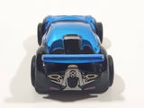 2017 Psyonix Zag Toys Chrome Blue Pull Back Plastic Die Cast Toy Car Vehicle