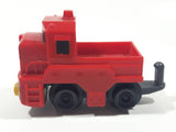 2004 Mattel GeoTrax Push Along Train Locomotive Red Plastic Toy