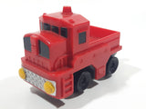 2004 Mattel GeoTrax Push Along Train Locomotive Red Plastic Toy