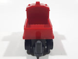 2004 Mattel GeoTrax Push Along Train Locomotive Red Plastic Toy