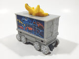2017 McDonald's Happy Meal Christmas Train #6 Transformers Grey Plastic Toy Train Car