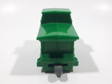 2017 McDonald's Happy Meal Christmas Train #12 Caboose Green Plastic Toy Train Car