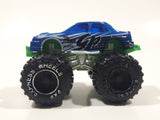 Greenbrier 4x4 Express Wheels Monster Truck GPixel Blue and Green Plastic Die Cast Toy Car Vehicle