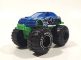Greenbrier 4x4 Express Wheels Monster Truck GPixel Blue and Green Plastic Die Cast Toy Car Vehicle