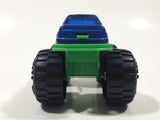 Greenbrier 4x4 Express Wheels Monster Truck GPixel Blue and Green Plastic Die Cast Toy Car Vehicle