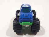Greenbrier 4x4 Express Wheels Monster Truck GPixel Blue and Green Plastic Die Cast Toy Car Vehicle