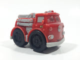 2012 Mattel Fisher Price RS Radiator Springs Ladder Fire Truck Red Plastic Die Cast Toy Car Vehicle