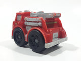 2012 Mattel Fisher Price RS Radiator Springs Ladder Fire Truck Red Plastic Die Cast Toy Car Vehicle