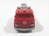 2012 Mattel Fisher Price RS Radiator Springs Ladder Fire Truck Red Plastic Die Cast Toy Car Vehicle