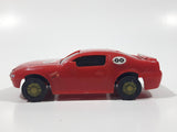 2007 Imperial Toy 00 Red Plastic Die Cast Toy Race Car Vehicle