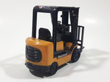 Unknown Brand Superwork TSTceh Fork Lift Yellow and Black Plastic Die Cast Toy Construction Equipment Vehicle