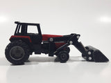 Vintage Case International Tractor Red and Black Die Cast Toy Car Vehicle Broken Hydraulics