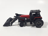 Vintage Case International Tractor Red and Black Die Cast Toy Car Vehicle Broken Hydraulics