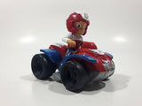 Spin Master Paw Patrol Ryder Character Quad ATV Red, Blue, and White Plastic Die Cast Toy Car Vehicle 3 5/8" Long