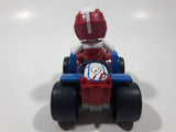 Spin Master Paw Patrol Ryder Character Quad ATV Red, Blue, and White Plastic Die Cast Toy Car Vehicle 3 5/8" Long