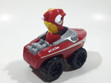 Spin Master Paw Patrol Marshall Character Boat Red Plastic Die Cast Toy Car Vehicle 3 3/4" Long