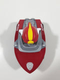 Spin Master Paw Patrol Marshall Character Boat Red Plastic Die Cast Toy Car Vehicle 3 3/4" Long
