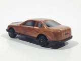 Unknown Brand Grizzly Bear Themed Brown Fur Texture Thin Metal Die Cast Toy Car Vehicle