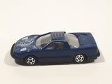 Greenbrier 9803 White Cobra Snake Themed Blue Die Cast Toy Car Vehicle