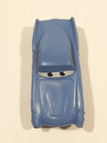 Disney Pixar Blue PVC Hard Rubber Toy Sports Car Vehicle
