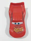 Disney Pixar Cars Lightning McQueen Red PVC Hard Rubber Toy Sports Car Vehicle