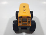 Kinsfun KS 5108 Whistler, Canada Monster Truck School Bus Yellow Pull Back Die Cast Toy Car Vehicle