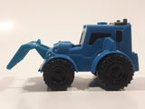 2016 McDonald's Hasbro Transformers Thunderhoof Tractor Blue Plastic Toy Car Vehicle