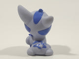 2000 Mattel Viacom International Blue's Clues Periwinkle Cat Light Purple 2 1/2" Tall Plastic Toy Figure